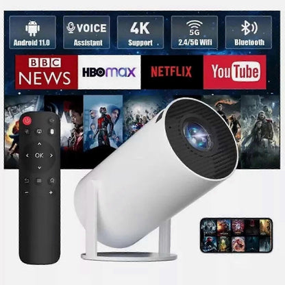 MovieGuys Ultra HD Projector + FREE Projector Screen